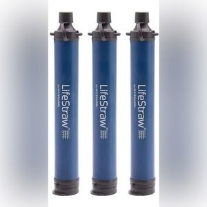 3- Pack of Life Straws NWOT